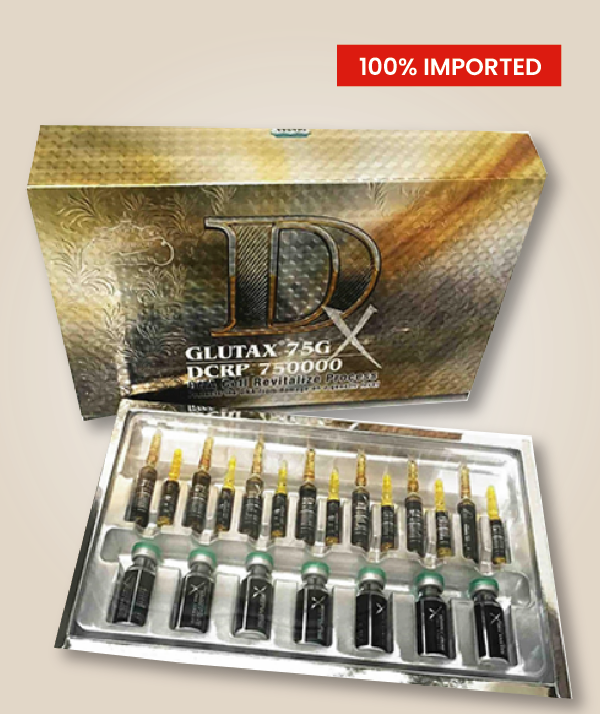 Glutax 75gx DCRP  750000 Whitening Injection 14s  - 100% Original